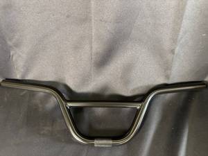 lot 121 image: BMX Bike Handlebars Steel 22.2mm Black