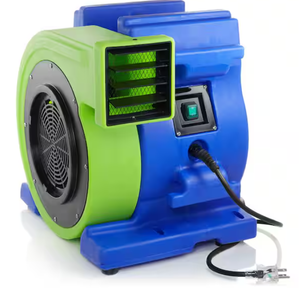 lot 10 image: CLOUD9 2 HP Inflatable Bounce House Blower Fan Commercial Air Blower with 15 ft. Power Cord
