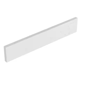 lot 13 image: DELUXE DL LIVING 21.25 in. W. Carrara Engineered Stone Side splash in White
