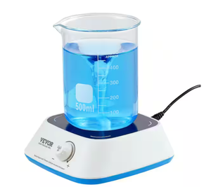 lot 32 image: (See Pictures)VEVOR Magnetic Stirrer Plate 2000 RPM Stir Plate wAdjustable Speed Knob, 3000 ml Lab Stirrers Plate Stirrer Kit, Stir Bar