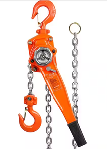 lot 57 image: VEVOR 1-12 Ton Manual Lever Chain Hoist 20 ft. Lever Hoist with Weston Double-Pawl Brake for Garage, Factory, Dock