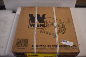 lot 26 image: WEN 73011T 250-Pound Capacity Rolling Mechanic Seat with Onboard Storage