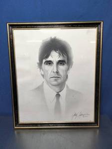 lot 41 image: Al Pacino Godfather Pencil Art Signed Gary Saderup
