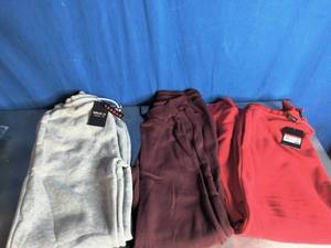 lot 54 image: 3 Galaxy By Harvic Fleece Jogger Sweat Pants - Size Large