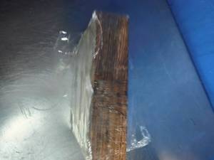 lot 61 image: Exotic Bocote 8 x 8 x 2 Turning  Crafting Wood