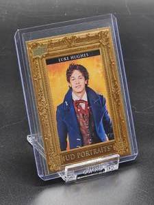 lot 27 image: 2023-24 Upper Deck Hockey Luke Hughes Portraits Rookie Card # P57