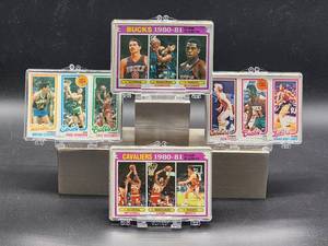 lot 38 image: (40) Assorted Vintage 1980 - 81 Topps Basketball Cards