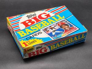 lot 32 image: Vintage 1988 Topps Big Baseball Cards Series 1 Box of 36 Packs