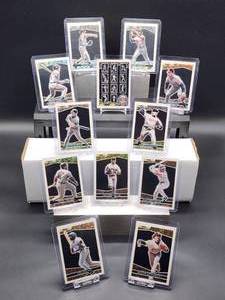 lot 52 image: Complete Vintage 1993 Topps Black Gold Group C Special Baseball Card Set