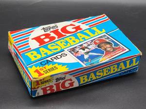 lot 140 image: Vintage 1988 Topps Big Baseball Cards Series 1 Box of 36 Packs