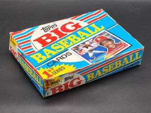 lot 132 image: Vintage 1988 Topps Big Baseball Cards Series 1 Box of 36 Packs