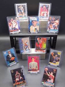 lot 84 image: Assorted Vintage 1990s NBA Players Rookie Cards