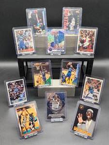 lot 82 image: (12) Assorted Minnesota Timberwolves HOF Great Kevin Garnett NBA Basketball Cards