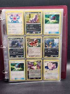 lot 155 image: Pokeman Binder containing 180 Assorted Playing Cards