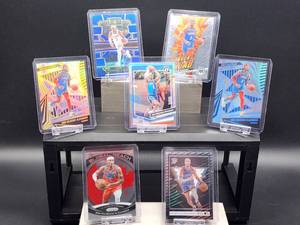 lot 169 image: (7) Assorted Oklahoma Thunder Shai Gilgeous-Alexander Basketball Cards