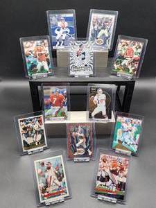 lot 145 image: (12) Assorted Broncos HOF Great John Elway NFL Football Cards