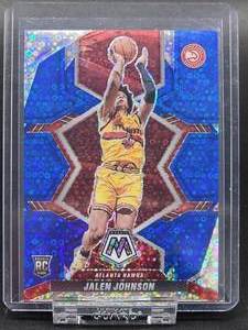 lot 171 image: 2021 Mosaic Blue Limited-Edition 2085 Jalen Johnson Rookie Card #228