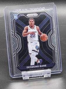 lot 175 image: 2020-21 Panini Prizm Basketball Desmond Bane Rookie Card #297