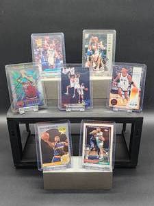 lot 188 image: (7) Assorted NBA Player Rookie Cards