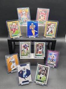 lot 193 image: (11) Assorted Limited Edition NFL Football Cards