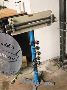 lot 21 image: Baleigh Industrial Bead Roller BR-18M-18