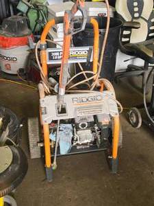 lot 24 image: Ridgid 169cc 3000-PSI Power Washer