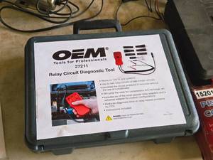 lot 34 image: OEM Relay Circuit Diagnostic Tool (Works on 12V and 24V Systems) 27211
