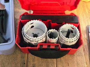 lot 133 image: Milwaukee Hole Saw Kit with Case