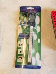 lot 146 image: Carbon Fiber Composites Electronic Digital Caliper (in original packaging)