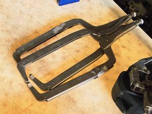 lot 167 image: Lot of (2) Vise-Grip Locking C-Clamps 18