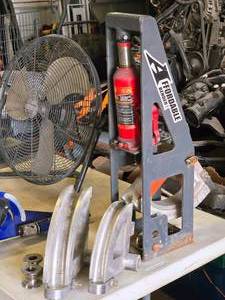lot 171 image: Affordable Bender 8-Ton Portable Bender with Attachments