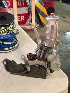 lot 198 image: Hurst Pistol Grip Shifter with Lockout