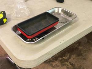 lot 230 image: Lot of (2) Magnetic Parts Trays