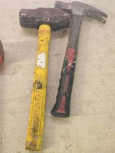 lot 233 image: Sledgehammer and Claw Hammer