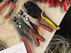 lot 242 image: Lot of (3) Strippers  Crimpers