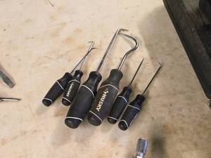 lot 246 image: Lot of (5) Husky Hooks and Picks