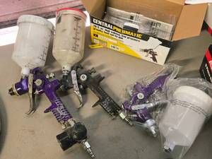 lot 297 image: Lot of (3) Spray Guns