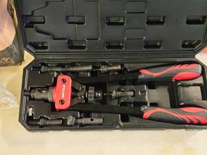 lot 309 image: Wetols Rivet Nut Tool Kit with Case