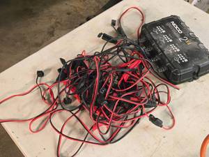 lot 387 image: Battery Charger with Cables