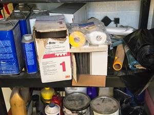 lot 418 image: Automotive Chemicals, 3M Pads, Scotch Brite Pads, Pretaped Masking Film