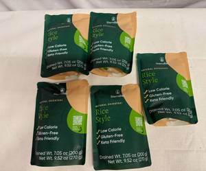 lot 11 image: 5x Slendier Rice Style-Gluten-Free