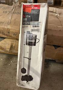 lot 16 image: Everbilt 12hp Stainless Steel Sump Pump