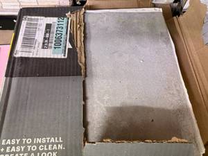 lot 41 image: 6x 30sq ft Terracotta Peel & Stick