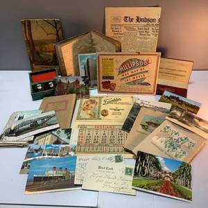 lot 12 image: Vintage Travel Ephemera