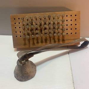 lot 54 image: Antique Railroad Nails, Bell