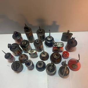 lot 56 image: Spectacular Collection of Oilcans