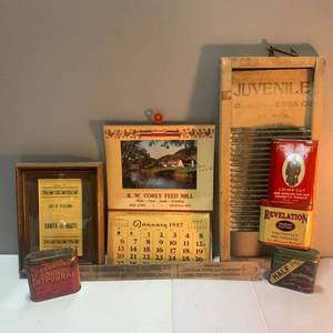 lot 61 image: Advertising Relics of the 40s and 50s