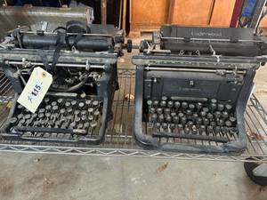lot 15 image: Two Antique Typewriters