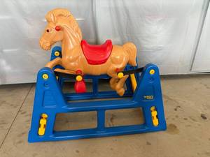 lot 97 image: Todays Kids Rocking Horse