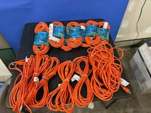 lot 134 image: Assorted Extension Cords